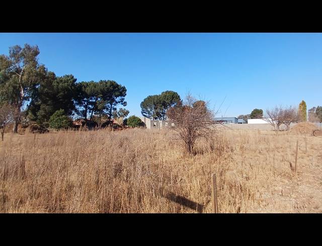 998M² VACANT LAND FOR SALE IN RIVERSDALE